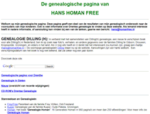 Tablet Screenshot of homanfree.nl